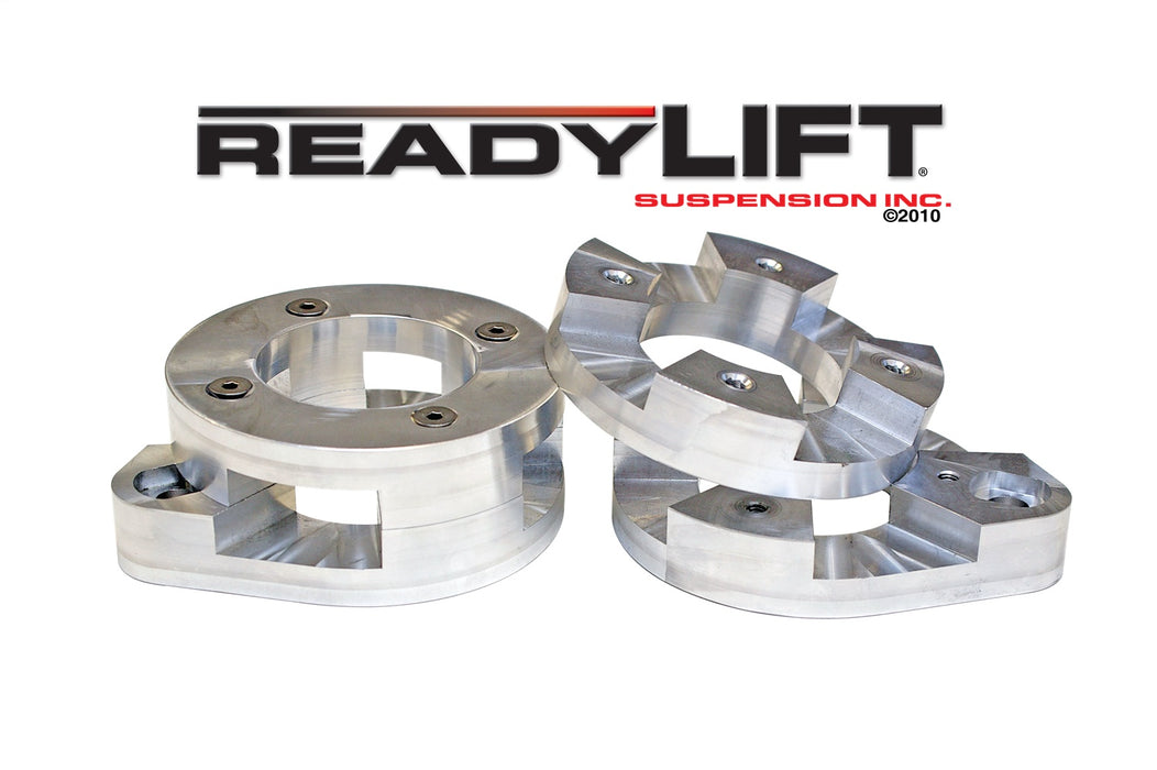 ReadyLift 66-6095 Front Leveling Kit; 1-2 in. Lift; w/Coil Spacers; Allows Up To 33 in. Tire; - Truck Part Superstore