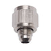 Russell 660021 Flare Reducer; Endura; -8AN Tube Coupling Nut w/Flared Reducer To -6AN Male; - Truck Part Superstore
