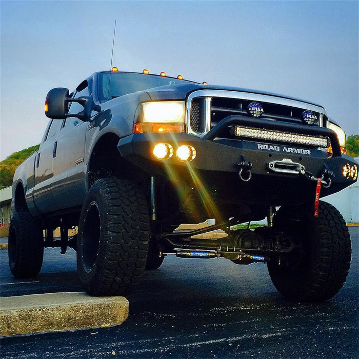 Road Armor 66004B Stealth Winch Front Bumper; Pre-Runner Guard; Satin Black; - Truck Part Superstore