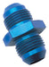 Russell 660330 Flare Union Adapter; Blue Anodized; -3AN; - Truck Part Superstore