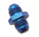 Russell 660350 Flare Union Adapter; Blue Anodized; -6AN; - Truck Part Superstore