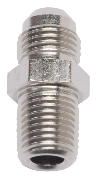 Russell 660411 Straight Flare To Pipe Adapter Fitting; Endura; -3AN; 1/8 in. Pipe Size; - Truck Part Superstore