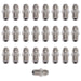 Russell 660439 25 PC BULK PKG;-4 AN MALE FLARE TO 1/4 NPT ENDURA STRAIGHT ADAPTER - Truck Part Superstore
