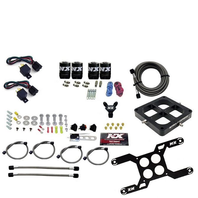 Nitrous Express 66047-00 DOMINATOR DUAL STAGE BILLIT CROSSBAR; (50-300/100-500HP) LESS BOTTLE - Truck Part Superstore