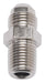 Russell 660521 Straight Flare To Pipe Adapter Fitting; Endura; -12AN; 1/2 in. Pipe Size; - Truck Part Superstore