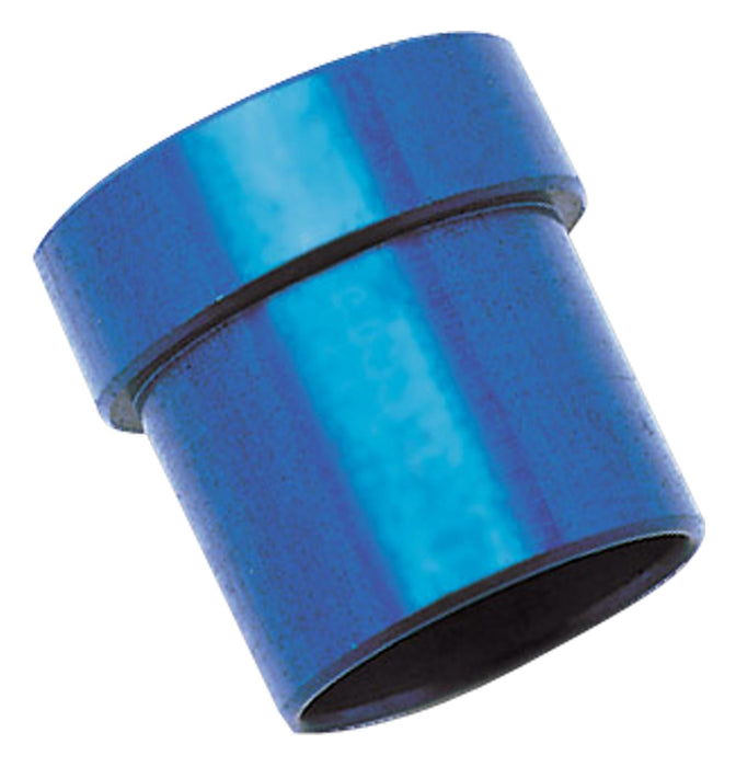 Russell 660640 Tube Sleeve; Blue Anodized; -4AN; Tube Size 1/4 in.; Qty. 6; - Truck Part Superstore