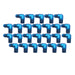 Russell 660868 FITTING;-8AN MALE FLARE X 3/8 NPT MALE 90 DEGREE ELBOW; 25 PIECE BULK PACKAGE - Truck Part Superstore