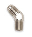 Russell 660951 45 Deg. Flare To Pipe Adapter Fitting; Endura; -6AN; 1/4 in. Pipe Size; - Truck Part Superstore