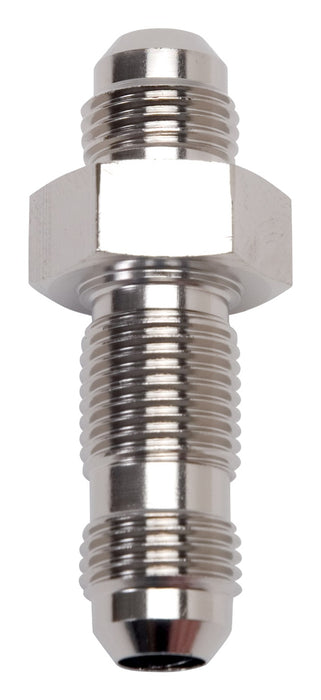 Russell 661191 Straight Flare Bulkhead Adapter Fitting; Endura; -8AN; - Truck Part Superstore