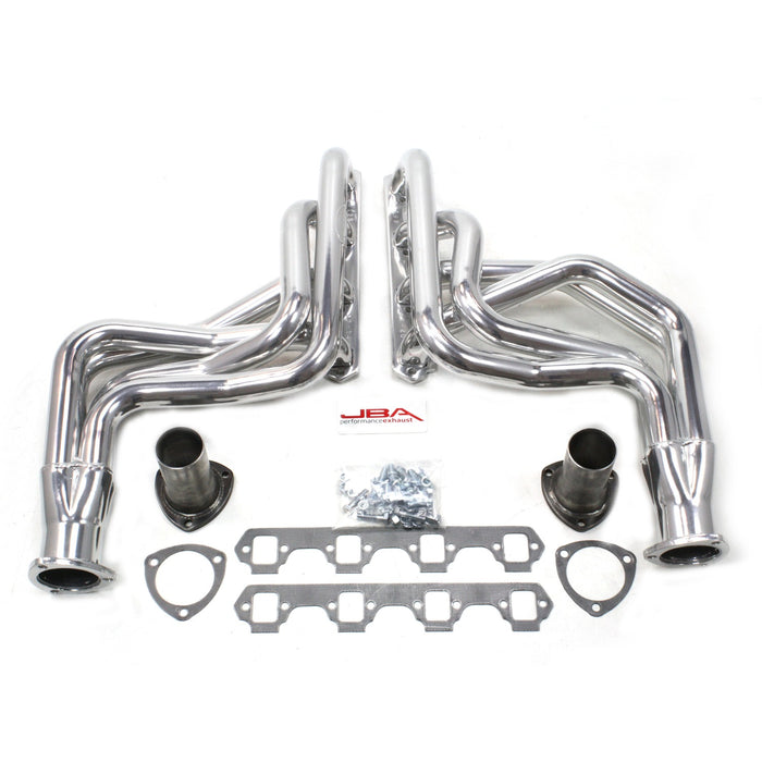 JBA Racing Headers 6612SJS 64-73 Mustang 260-351W Long Tube Sil Cer - Truck Part Superstore