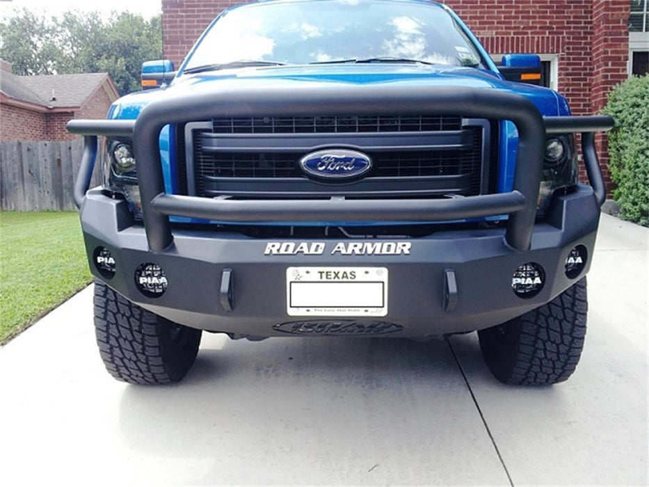 Road Armor 66135B Stealth Winch Front Bumper; Lonestar Guard; Satin Black; - Truck Part Superstore