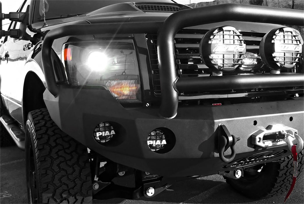 Road Armor 66135B Stealth Winch Front Bumper; Lonestar Guard; Satin Black; - Truck Part Superstore