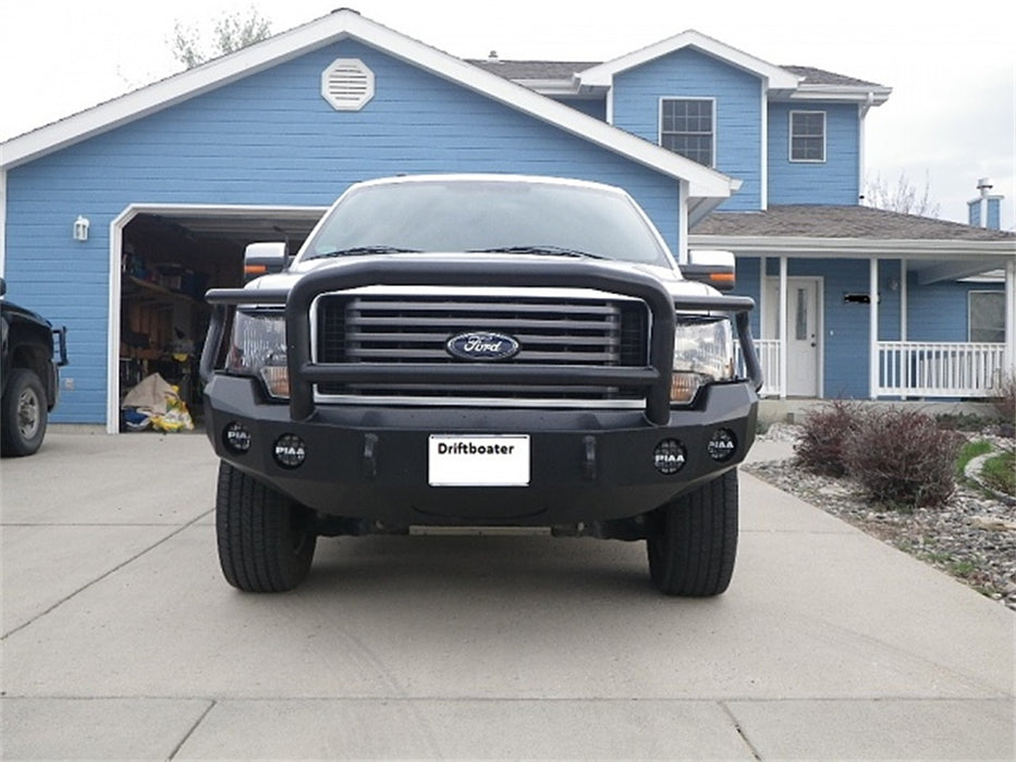 Road Armor 66135B Stealth Winch Front Bumper; Lonestar Guard; Satin Black; - Truck Part Superstore