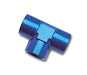 Russell 661730 Female NPT Pipe Tee Adapter; Blue; 3/8 in. Pipe Size; - Truck Part Superstore