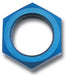Russell 661900 Bulkhead Nut; Blue Anodized; -8AN; 3/4 in.-16 Thread Size; - Truck Part Superstore