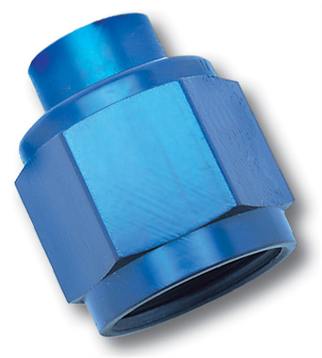 Russell 661990 Flare Cap; Blue Anodized; -12AN; - Truck Part Superstore