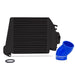 Mishimoto MMTMIC-WRX-08BKBL Subaru WRX 2008-2014 Top-Mount Intercooler Black Cooler, Blue Hoses - Truck Part Superstore