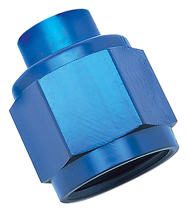 Russell 662000 Flare Cap; Blue Anodized; -16AN; - Truck Part Superstore