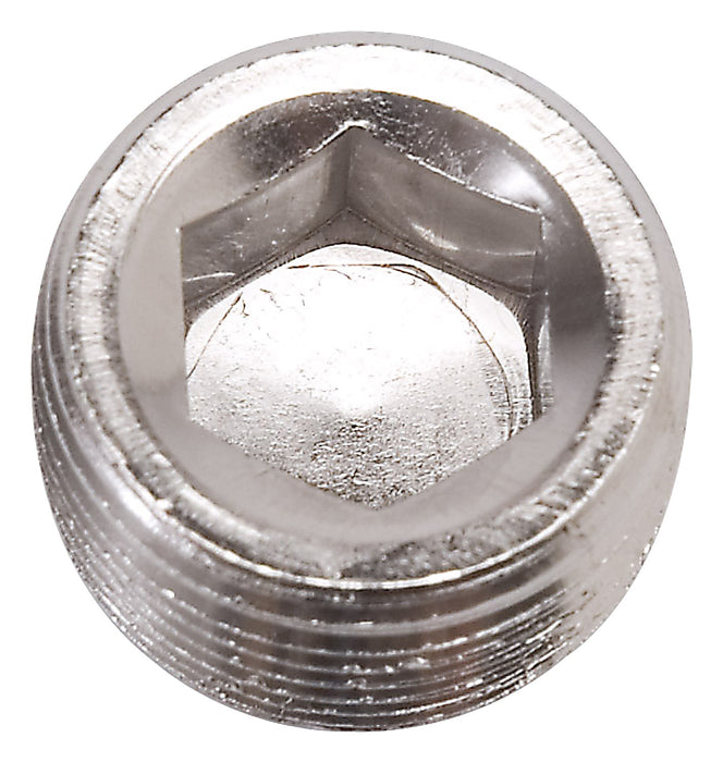 Russell 662051 Allen Socket Pipe Plug; Endura; 3/8 in. Plug Size; Aluminum; - Truck Part Superstore