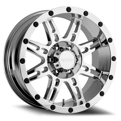 Pro Comp Alloy Wheels 6631-2936 Series 6631 20x9 with 6 on 135 Bolt Pattern 5 Backspace Chrome Finish Pro Comp Alloy Wheels - Truck Part Superstore