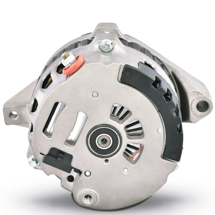 ProForm 66430.16N CS130 Alternator 160 AMP Satin Finish 1-Wire GM CS130 Style w/ Internal Regulator, V-Pully, and External Fan Proform - Truck Part Superstore