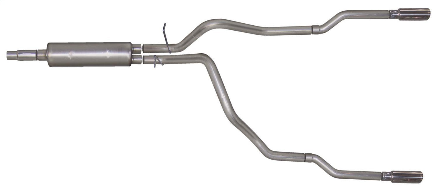 Gibson Performance Exhaust 66501 Cat-Back Dual Split Exhaust System; Stainless - Truck Part Superstore