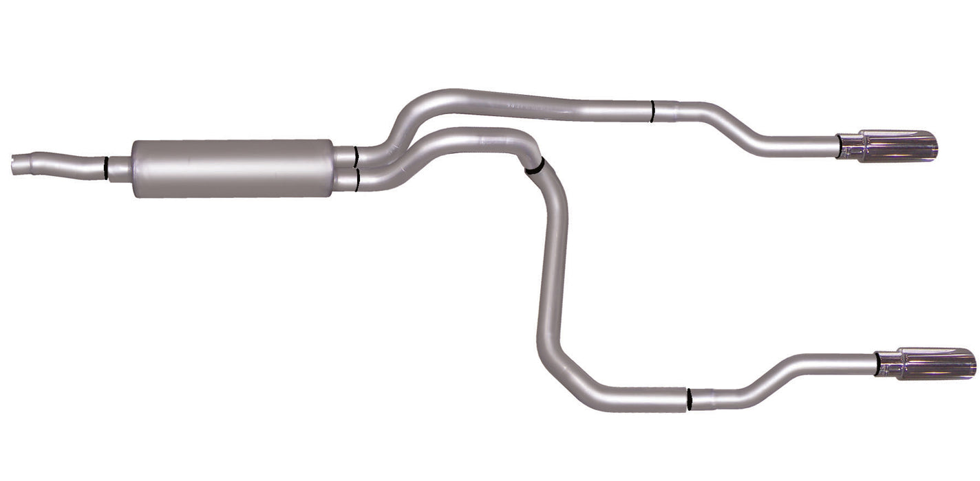 Gibson Performance Exhaust 66511 Cat-Back Dual Split Exhaust System; Stainless - Truck Part Superstore