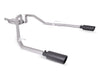 Gibson Performance Exhaust 66569B Black Elite Cat-Back Dual Split Exhaust System; Stainless - Truck Part Superstore