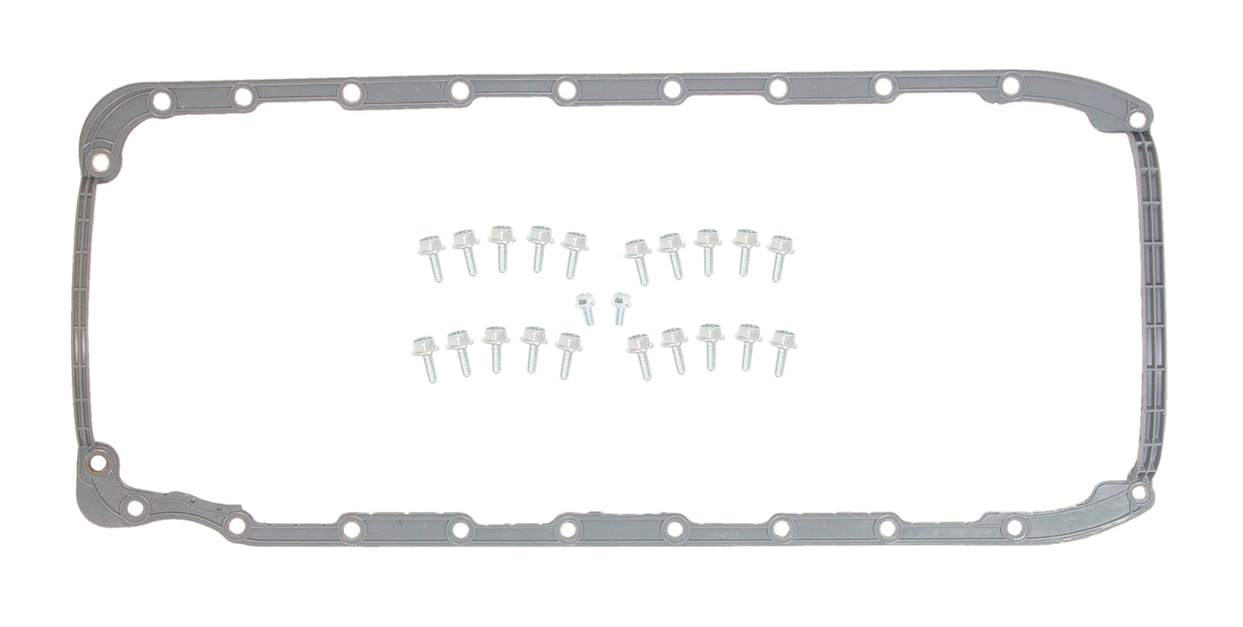 Mr Gasket 6663G Oil Pan Gasket; Molded Rubber; - Truck Part Superstore