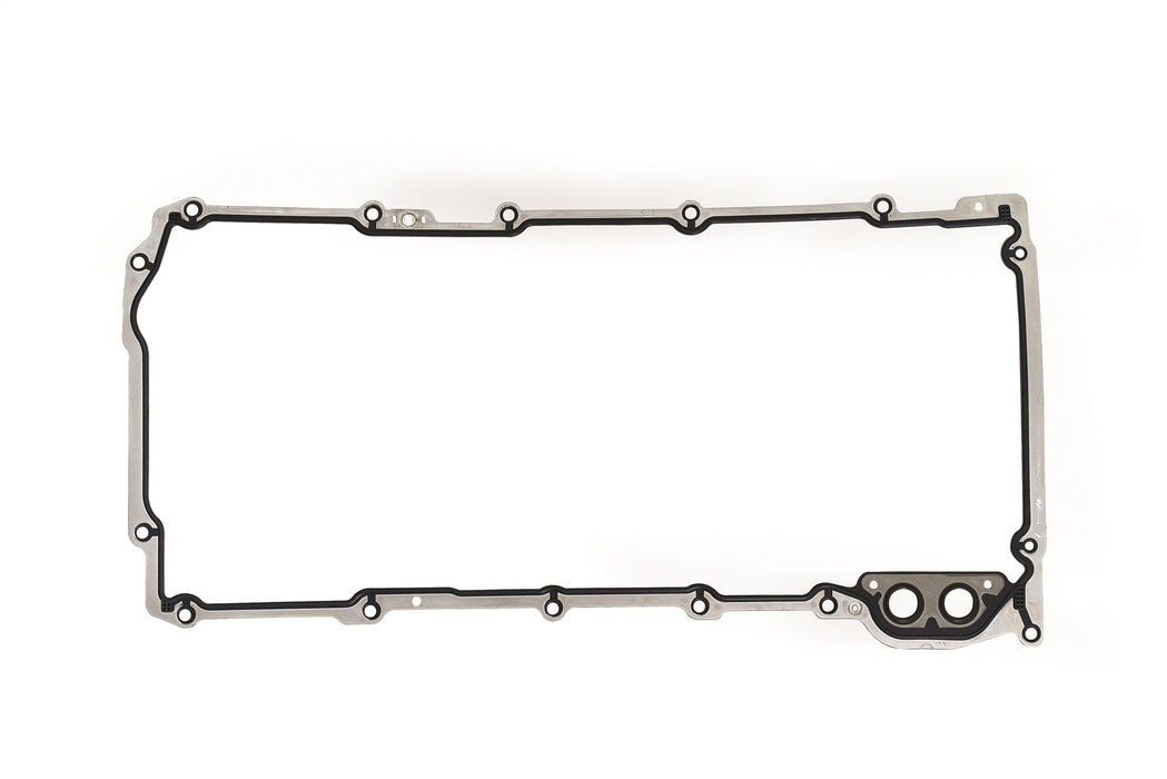Mr Gasket 6665G Oil Pan Gasket; Edge Molded Rubber; w/Aluminum Carrier; - Truck Part Superstore