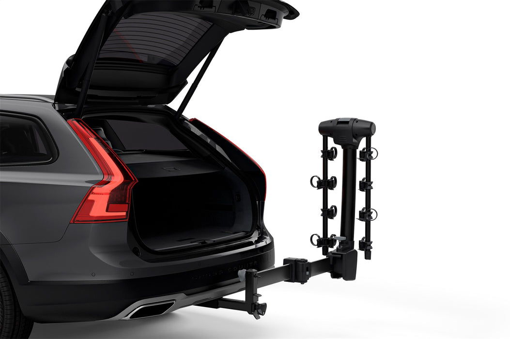 Thule 9027XT Apex™ XT Swing Hitch Hanging Bike Carrier; 4 Bike Capacity; Black; - Truck Part Superstore