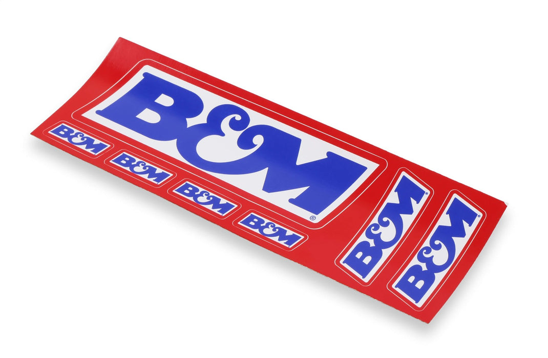 B&M 669959 Decal; BM Logo; 2.5 in. x 7.75 in.; - Truck Part Superstore