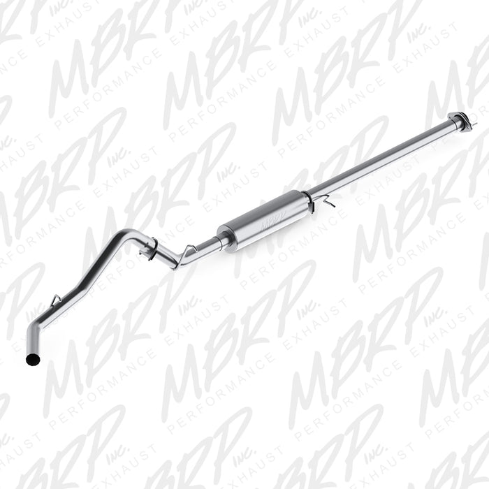 MBRP S5036P 3 Inch Cat Back Exhaust System Single Side Aluminized Steel For 07-08 Silverado/Sierra 1500 Next Gen 4.8/5.3L MBRP - Truck Part Superstore