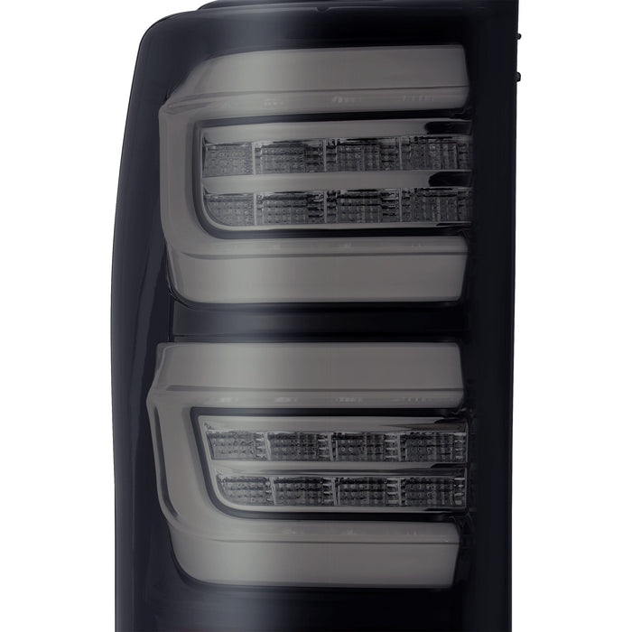 AlphaRex 670010 LED Taillights Jet Black - Truck Part Superstore