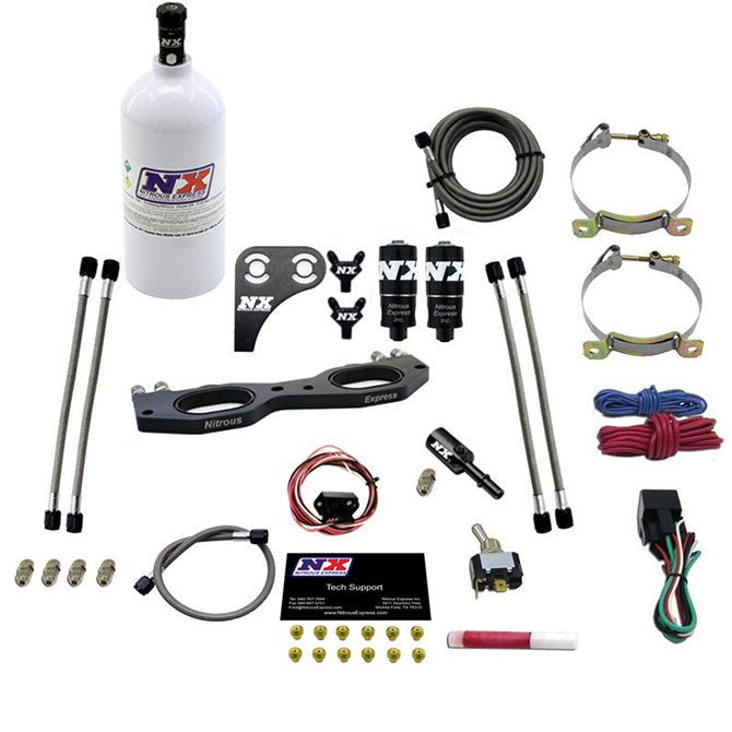 Nitrous Express 67002-2.5P 1000cc RZR PLATE SYSTEM WITH 2.5lb BOTTLE - Truck Part Superstore