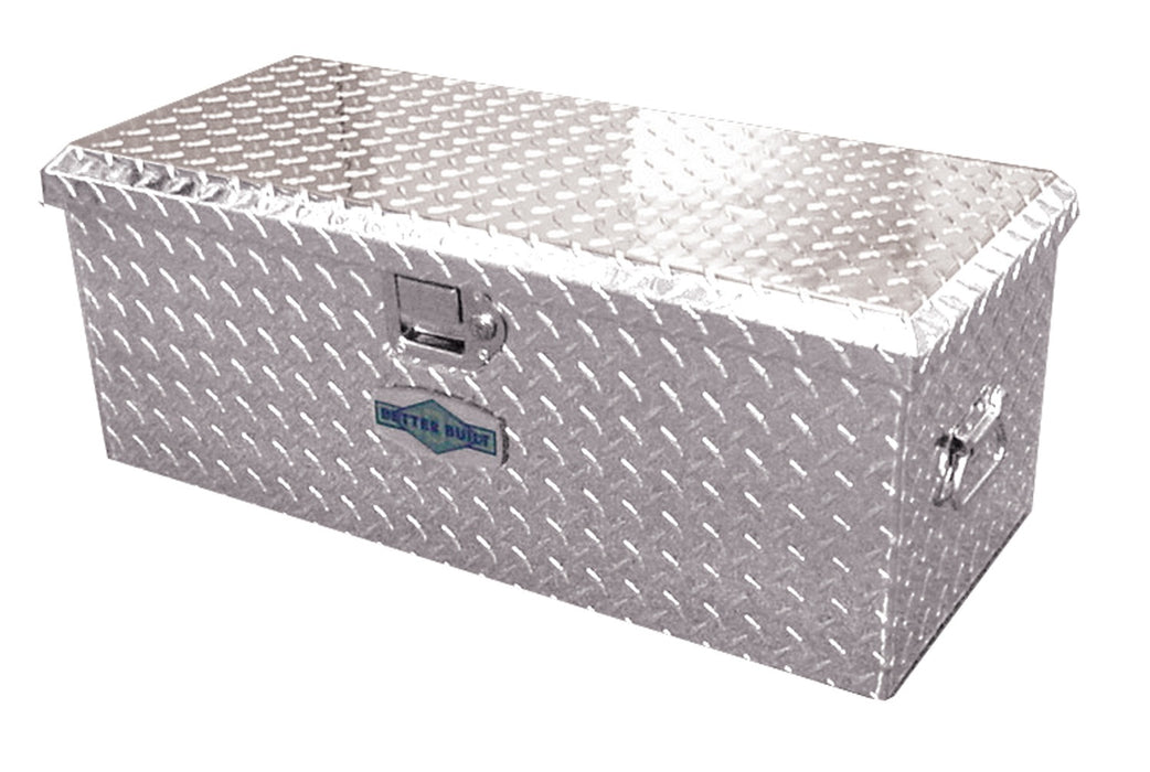Better Built 67011387 ATV Tool Box; L 30 in. x W 12 in. x H 11 in.; Brite Aluminum; - Truck Part Superstore