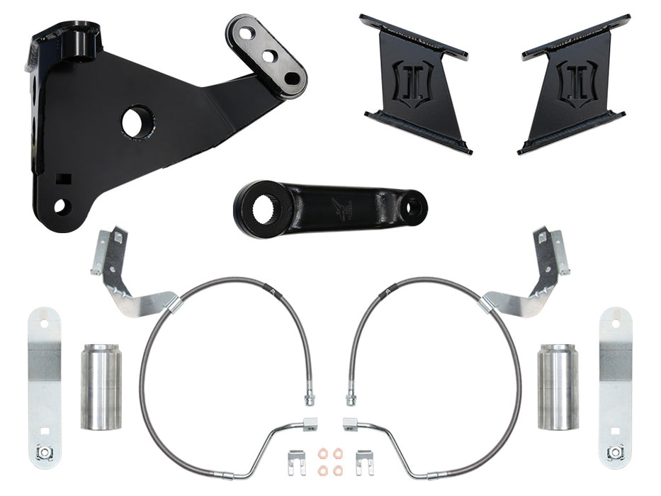 ICON Vehicle Dynamics 67035 2017-UP FORD SUPER DUTY FRONT 7" LIFT BOX KIT - Truck Part Superstore