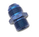 Russell 670510 Flare To Metric Adapter Fitting; Blue; -6AN; 12mm x 1.5; - Truck Part Superstore