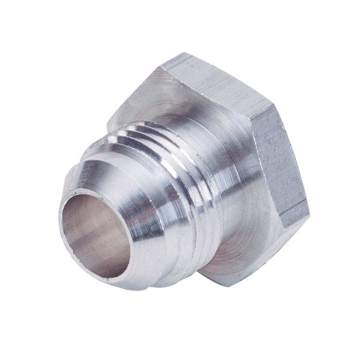 Russell 670580 Aluminum Tank Weld Bung; -6AN; 9/16 in.-18 SAE Straight Thread; - Truck Part Superstore