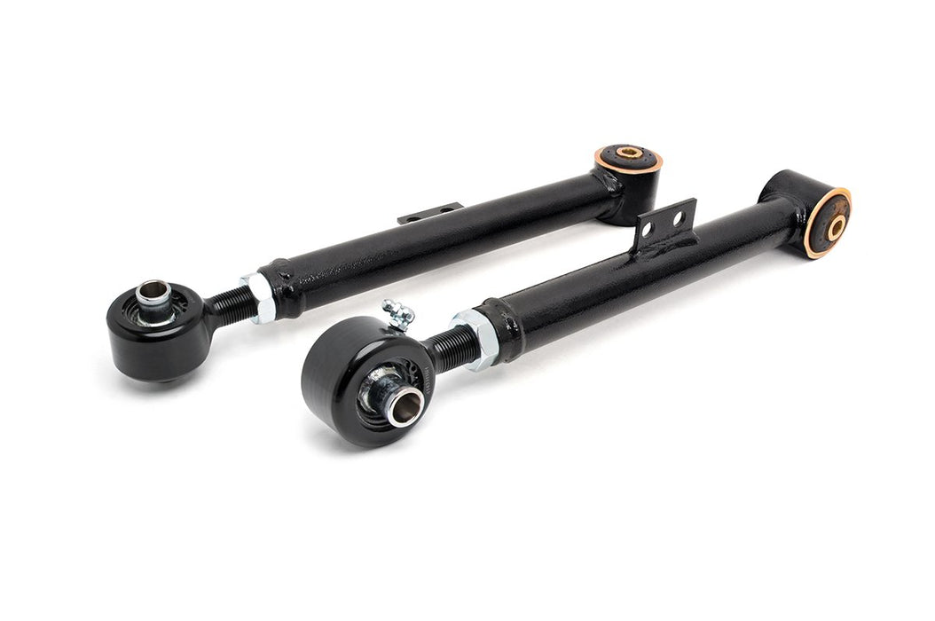 Rough Country 11990 Jeep Adjustable Control Arms Rear-Upper 93-98 Grand Cherokee ZJ 97-06 Wrangler TJ Rough Country - Truck Part Superstore