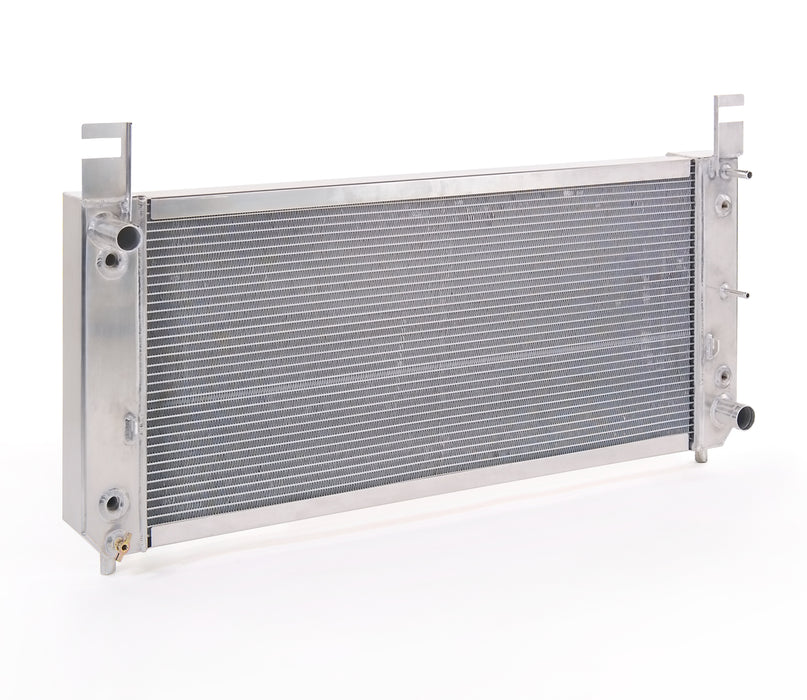 Be Cool 67102 Radiator Factory-Fit Polished Finish for 02-04 Cadillac Escalade w/Dual Coolers Be Cool Radiator - Truck Part Superstore