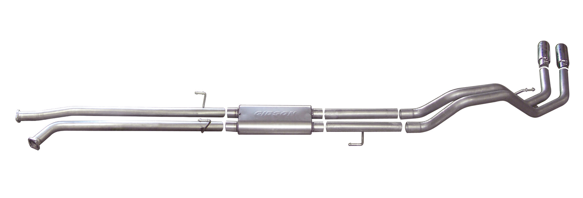 Gibson Performance Exhaust 67103 Cat-Back Dual Sport Exhaust System; Stainless - Truck Part Superstore