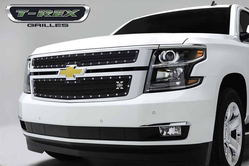 T-Rex Grilles 6710551 X-Metal Series Studded Mesh Grille; [Available While Supplies Last]; - Truck Part Superstore