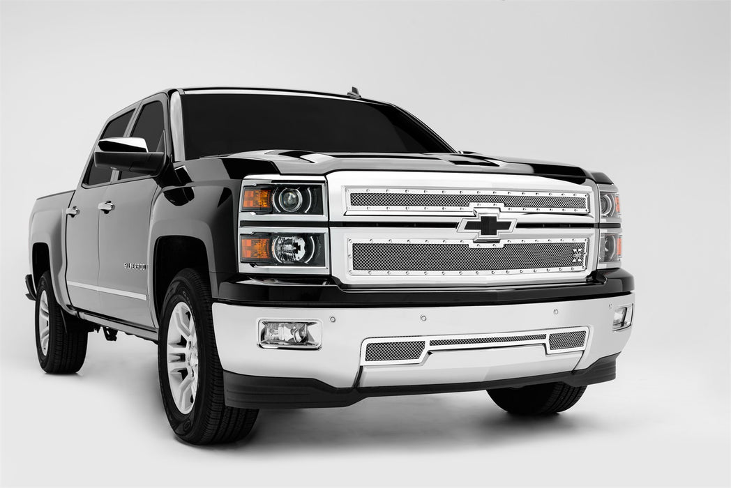 T-Rex Grilles 6711200 X-Metal Series Studded Mesh Grille - Truck Part Superstore