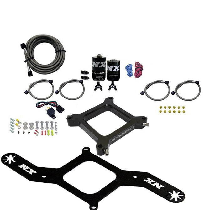 Nitrous Express 67140-00 Assassin Nitrous Plate System; 4150 Flange; RNC Up to 750 HP; w/o Bottle; - Truck Part Superstore