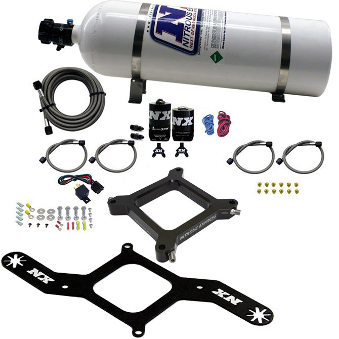 Nitrous Express 67140-15 4150 Assasin Plate; RNC Up to 750HP; 15LB Bottle - Truck Part Superstore