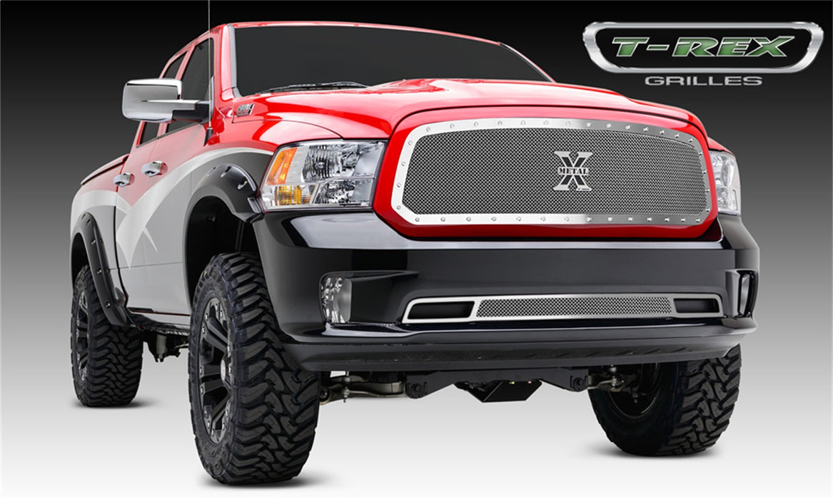 T-Rex Grilles 6714580 X-Metal Series Studded Mesh Grille - Truck Part Superstore