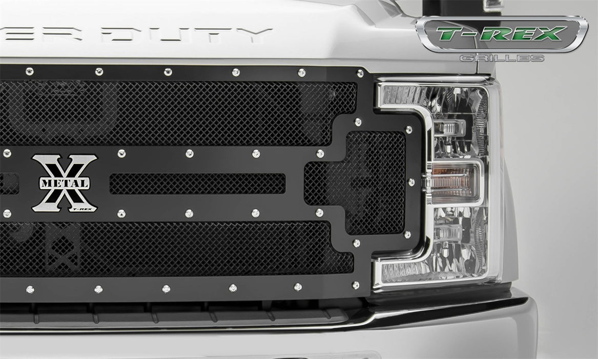 T-Rex Grilles 6715471 X-Metal Series Studded Mesh Grille; [Available While Supplies Last]; - Truck Part Superstore