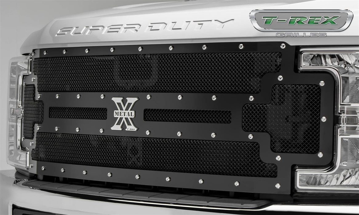 T-Rex Grilles 6715471 X-Metal Series Studded Mesh Grille; [Available While Supplies Last]; - Truck Part Superstore
