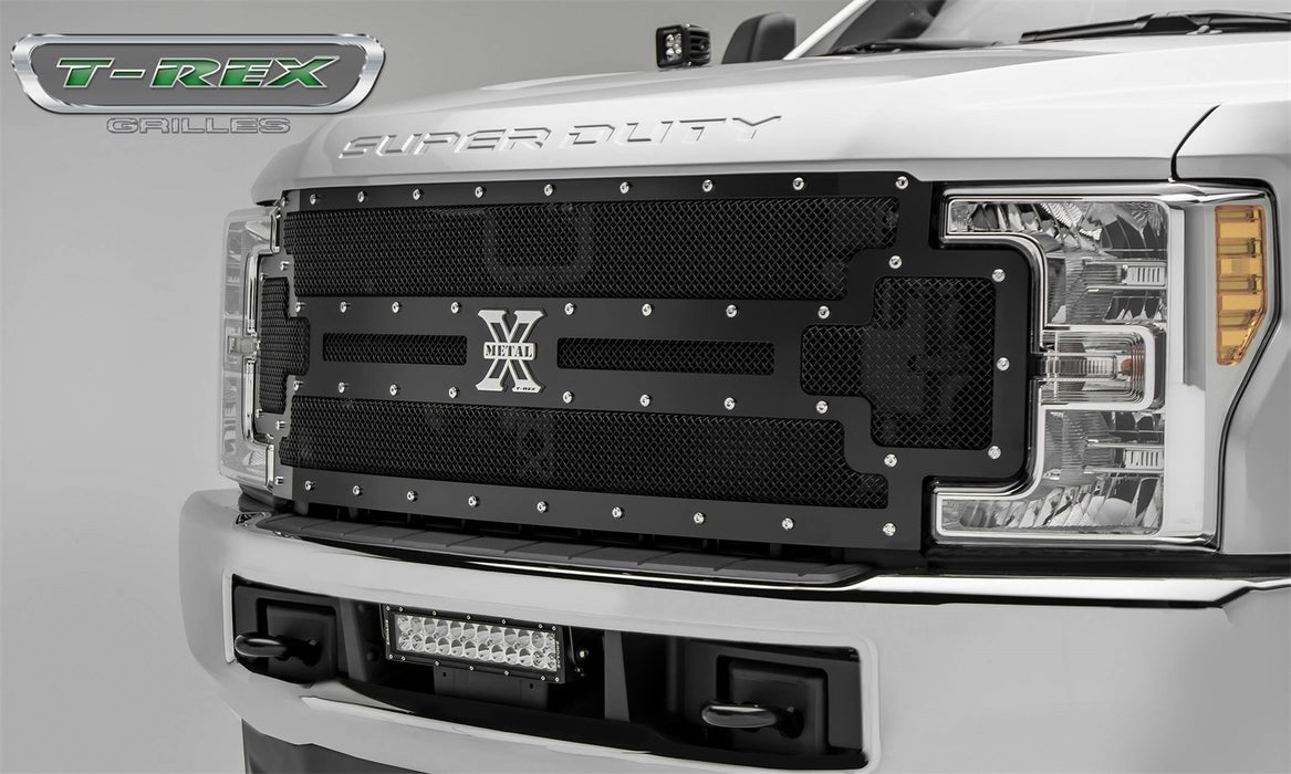 T-Rex Grilles 6715471 X-Metal Series Studded Mesh Grille; [Available While Supplies Last]; - Truck Part Superstore